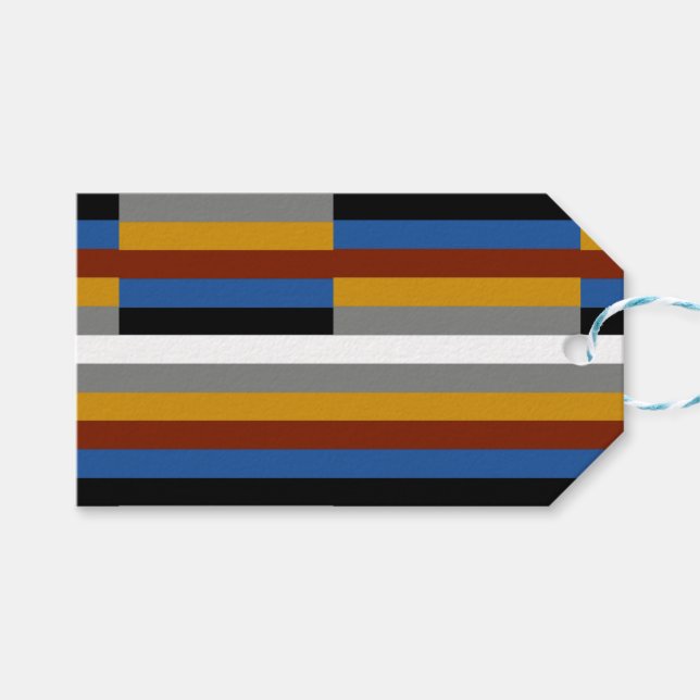 Freak Pride Flag Gift Tags (Front (Horizontal))