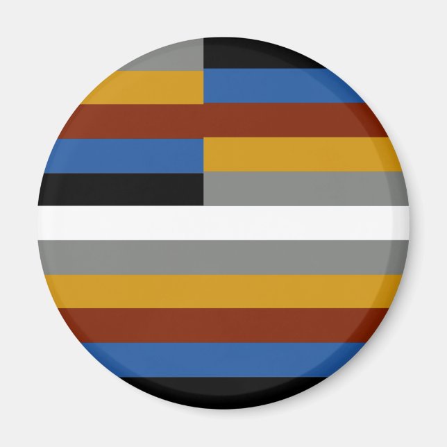 Freak Pride Flag Magnet (Front)