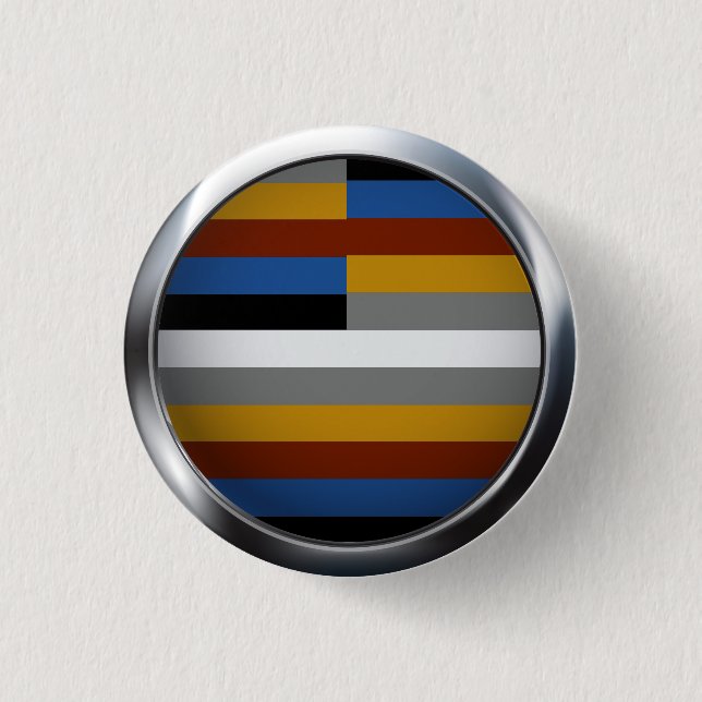 FREAK PRIDE MEDALLION 1 INCH ROUND BUTTON (Front)