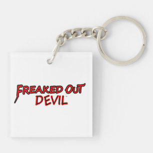 Freaked-Out Devil Keychain