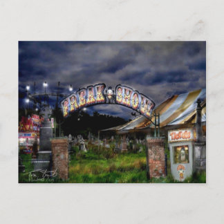 freakshow postcard