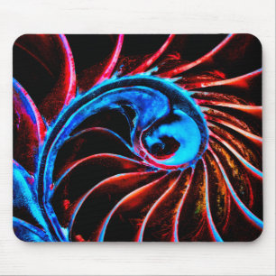 Freaky Nautilus Mouse Pad