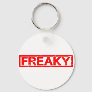 Freaky Stamp Keychain