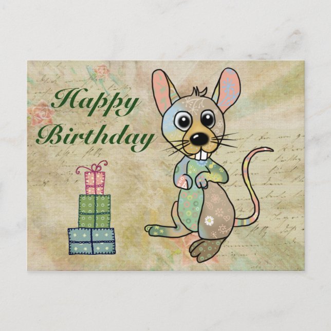 Freche Maus Postcard (Front)