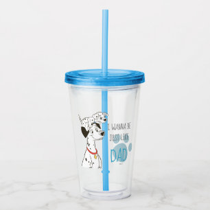 Freckles On Pongo's Head Acrylic Tumbler