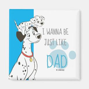 Freckles On Pongo's Head Magnet