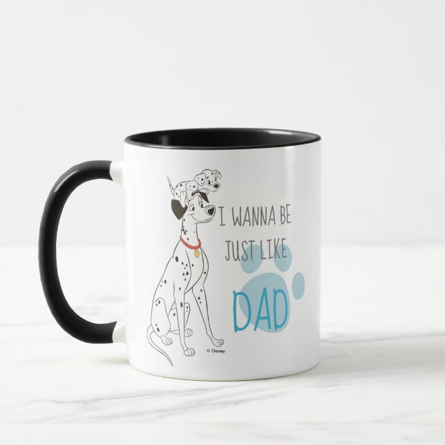 Freckles On Pongo's Head Mug (Left)