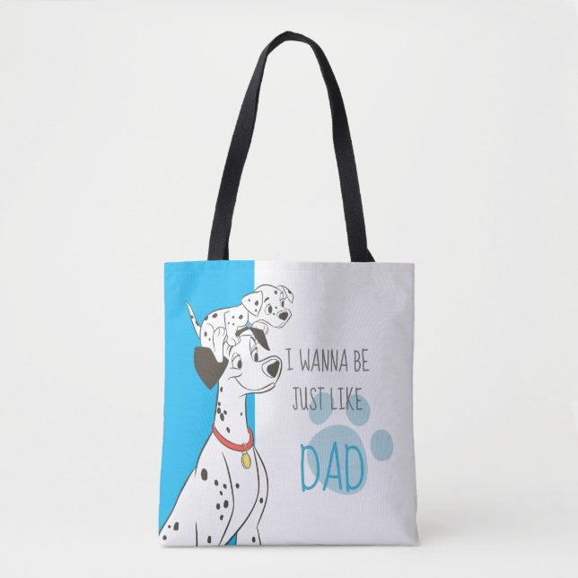 Freckles On Pongo's Head Tote Bag (Front)