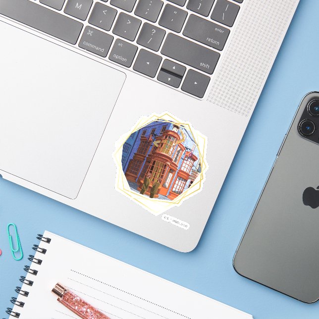 Fred and George at Weasley's Wizard Wheezes (Laptop w/ iPhone)