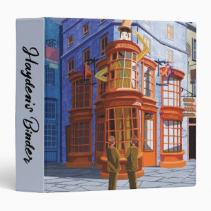 Fred and George at Weasley's Wizard Wheezes Binder