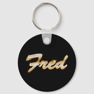 Fred Bling Keychain