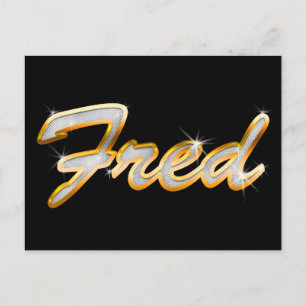 Fred Bling Postcard