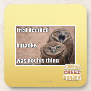 Fred decided coaster