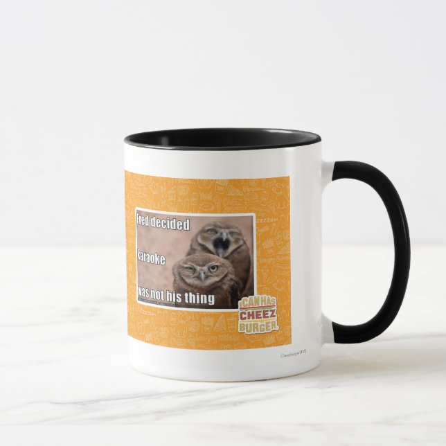 Fred decided mug (Right)