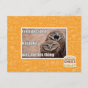 Fred decided postcard