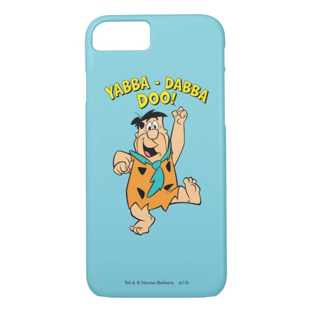 Fred Flintstone Yabba-Dabba Doo! Case-Mate iPhone Case (Back)