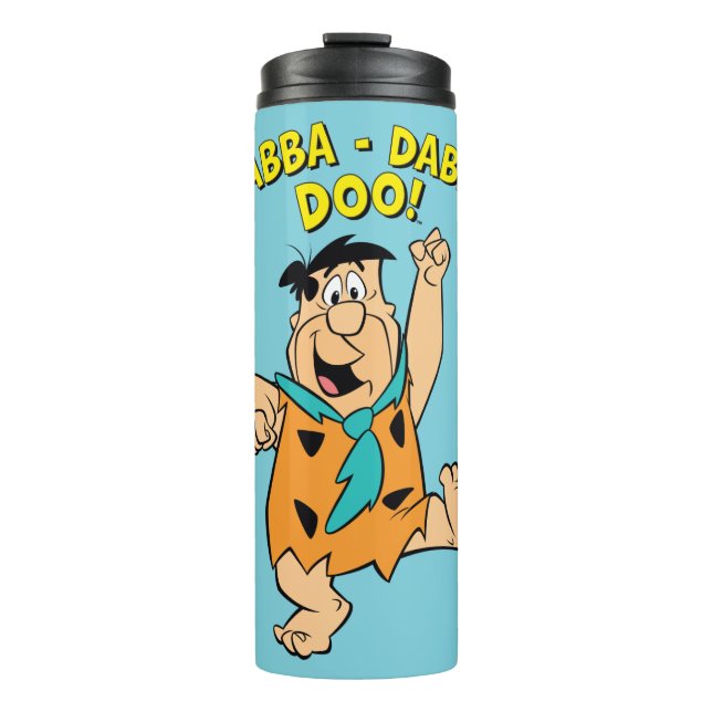 Fred Flintstone Yabba-Dabba Doo! Thermal Tumbler (Front)