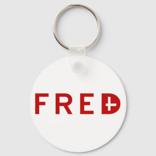 Fred Keychain