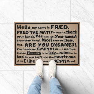 Fred the Mat – The Guest Inspector