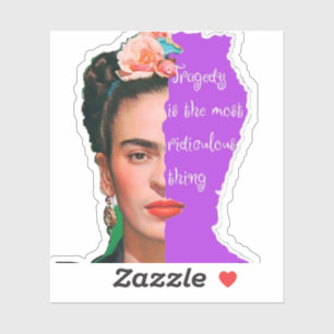 FREDA Kahlo Quote3" x 3" Custom-Cut Vinyl Stickers