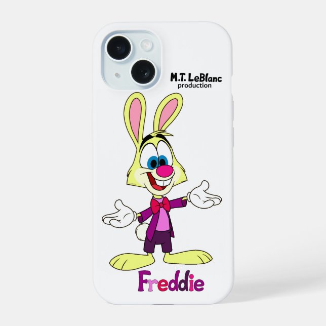 Freddie Bunny iPhone Case (Back)
