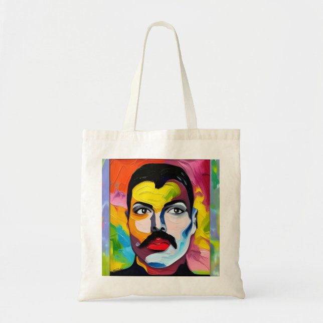 Freddie Mercury Tote Bag (Front)