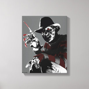 Freddy vs. Jason   Freddy Seeing Red Canvas Print