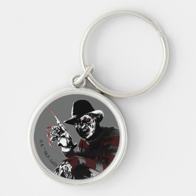 Freddy vs. Jason | Freddy Seeing Red Keychain (Front)