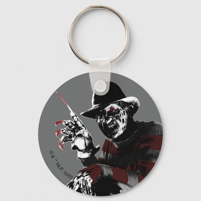 Freddy vs. Jason | Freddy Seeing Red Keychain (Front)