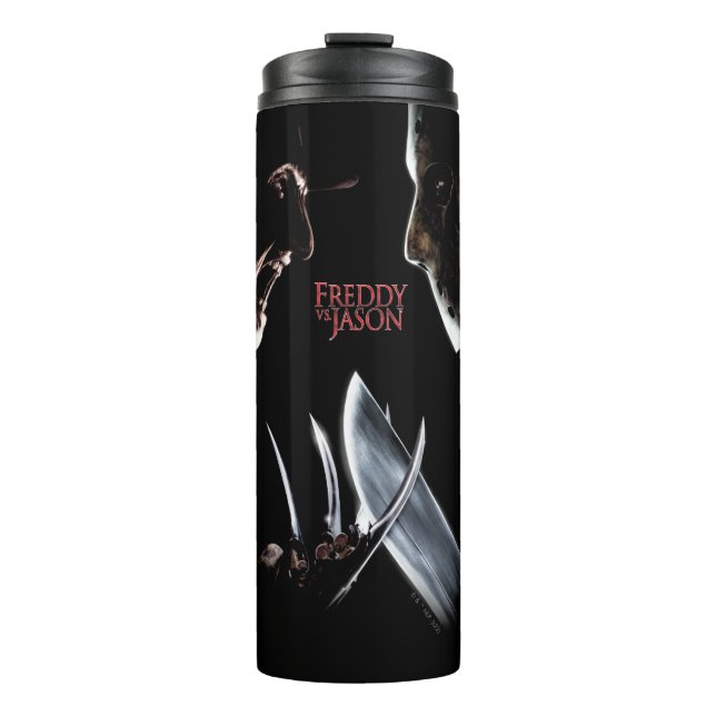 Freddy vs. Jason | Theatrical Poster Thermal Tumbler (Front)