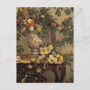 Frederic Bazille- Flowers Postcard