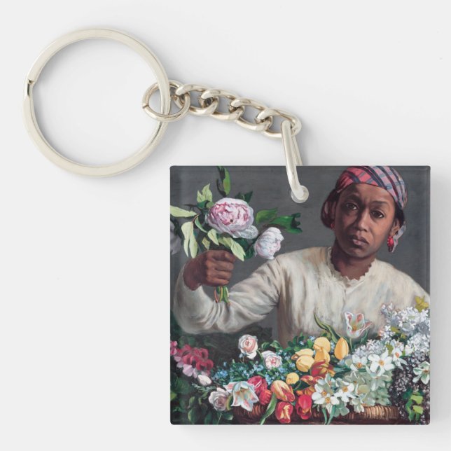 Frédéric Bazille - Jeune femme aux pivoines (Devant)