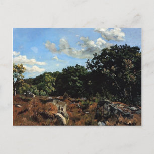 Frederic Bazille- Landscape at Chailly Postcard