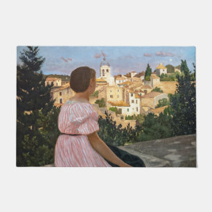 Frederic Bazille - The Pink Dress Doormat