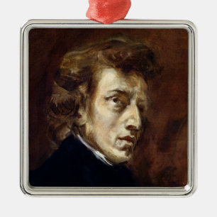 Frederic Chopin  1838 Metal Ornament