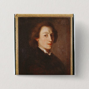 Frederic Chopin 2 Inch Square Button