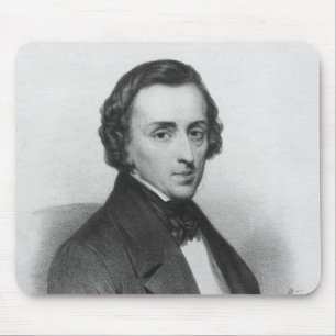 Frederic Chopin, after Ary Scheffer Mouse Pad