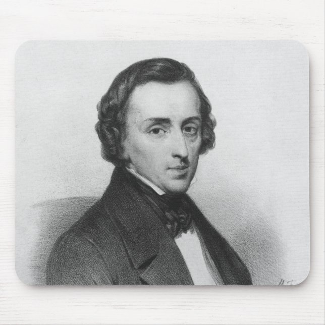 Frederic Chopin, after Ary Scheffer Mouse Pad (Front)