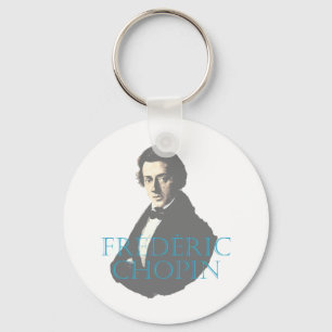 Frédéric Chopin portrait Keychain