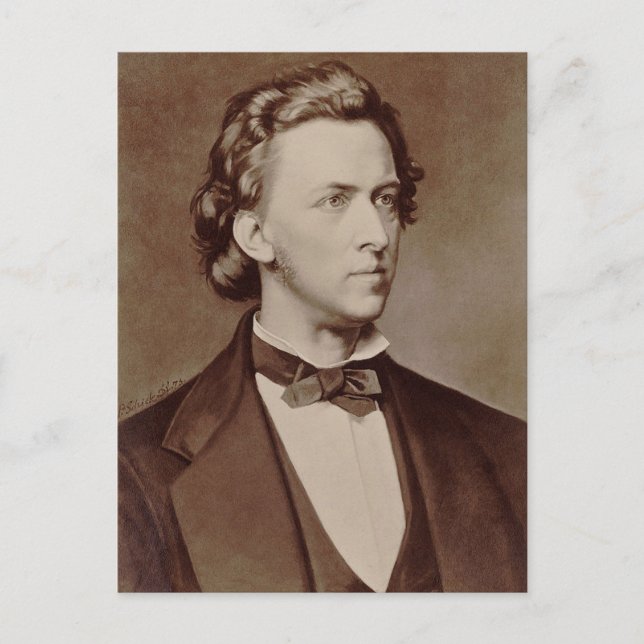 frederic chopin postcard (Front)