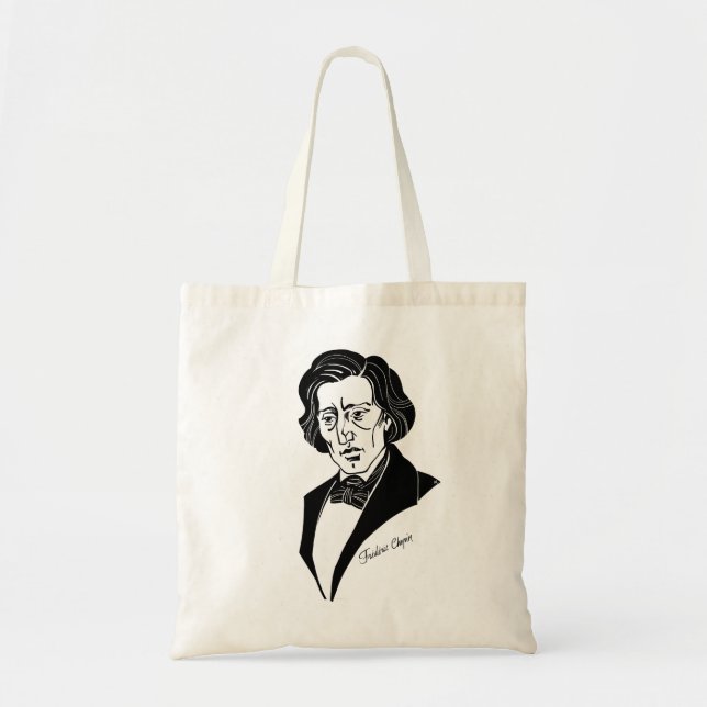 Frederic Chopin Tote Bag (Front)