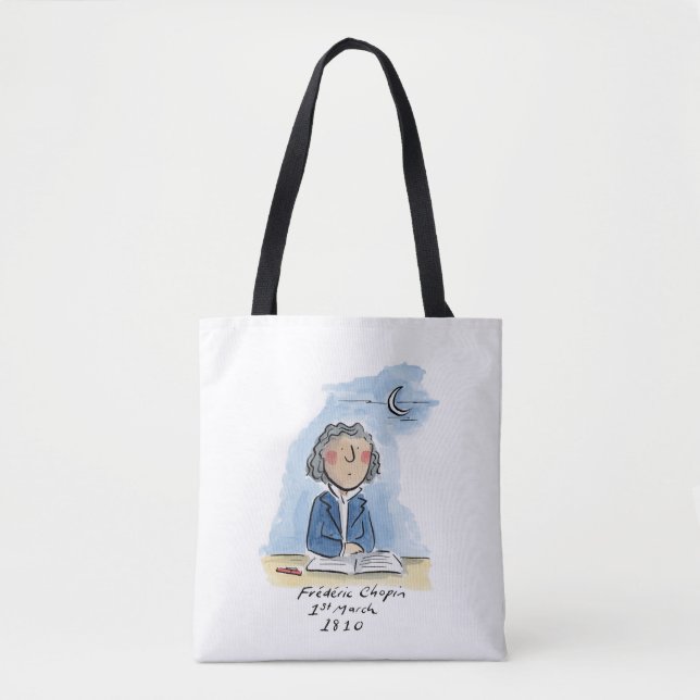 Frederic Chopin Tote Bag (Front)