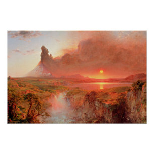 Frederic Church, Cotopaxi (Ecuador), fine art, Poster