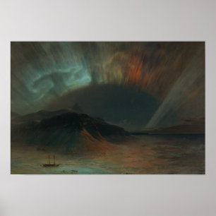 Frederic Edwin Church - Aurora Borealis Poster