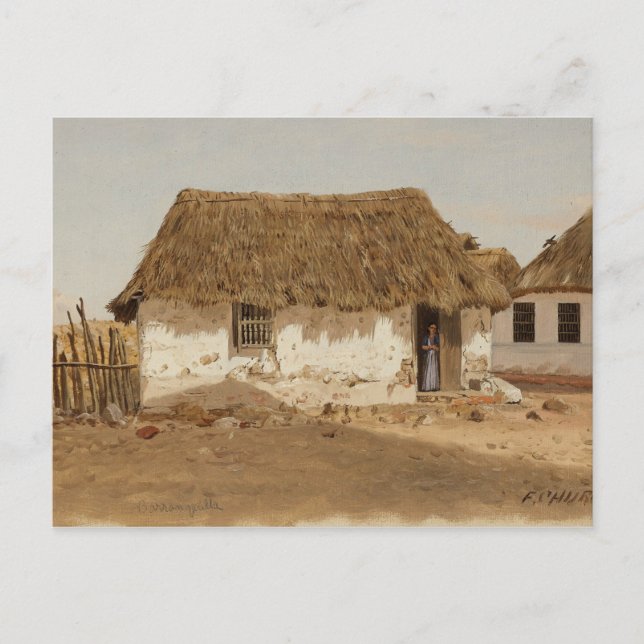 Frederic Edwin Church - Colombia, Barranquilla Postcard (Front)