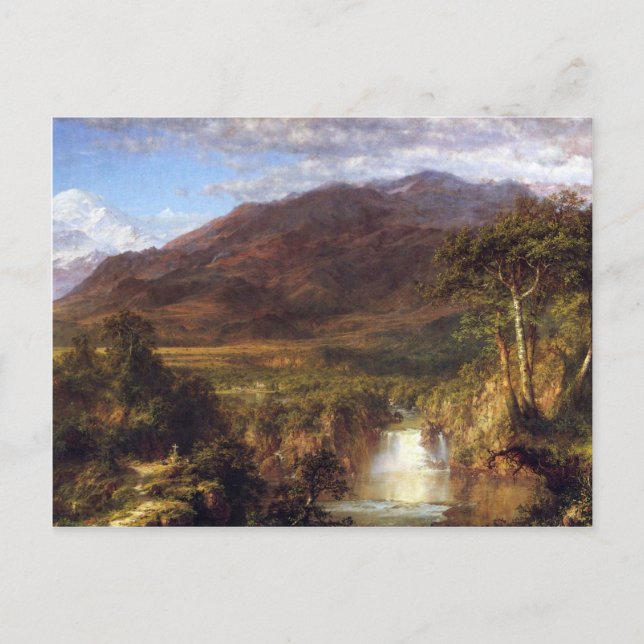 Frederic Edwin Church - Heart of the Andes Postcard (Front)