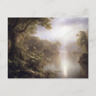 Frederic Edwin Church - Morning in the tropics Postcard