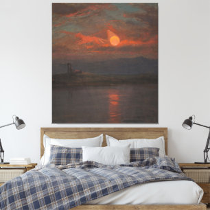Frederic Edwin Church - Tamaca Palms Canvas Print