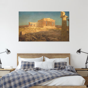 Frederic Edwin Church - The Parthenon  Canvas Print
