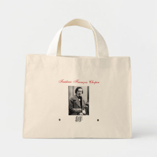 FREDERIC FRANCOIS CHOPIN MINI TOTE BAG